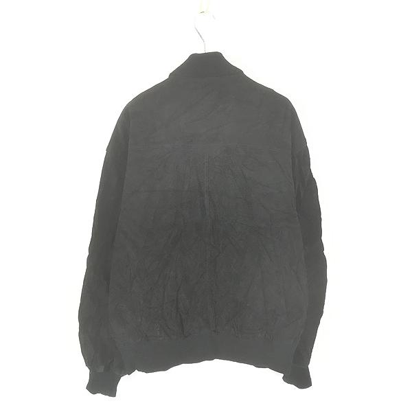 古着 90s CAMEL キャメル ワンポイント 刺しゅう 本革 スエード オール