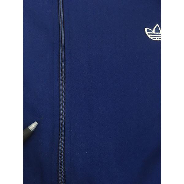 古着 80s adidas 3ライン ハイネック ジャージ トップ トラック スーツ