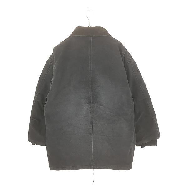 古着 Carhartt BLK ブラック ダック パデット トラディショナル コート