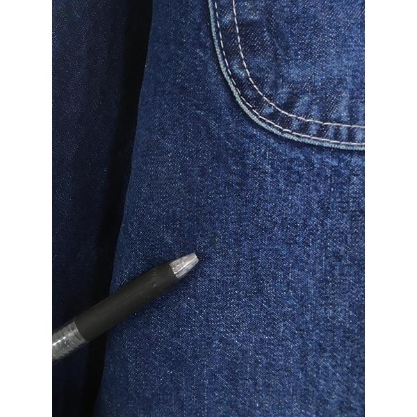 古着 80s Dickies ブランケット ライナー 「SECURITY」 濃紺 デニム