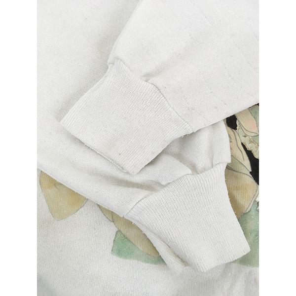 古着 90s USA製 「天の川」 舞子 日本 和柄 ジャポニスム アート イレギュラー スウェット トレーナー XL 古着 90s USA製 「天の川」 舞子 日本 和柄 ジャポニスム アート イ