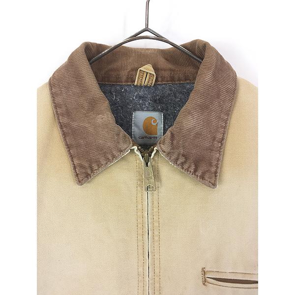 古着 80-90s Carhartt 裏地 ストライプ ブランケット フェード