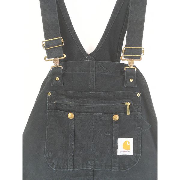 古着 10s Carhartt 防寒 パデット ブラック ダック Wニー ワーク