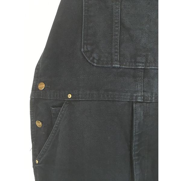 古着 10s Carhartt 防寒 パデット ブラック ダック Wニー ワーク