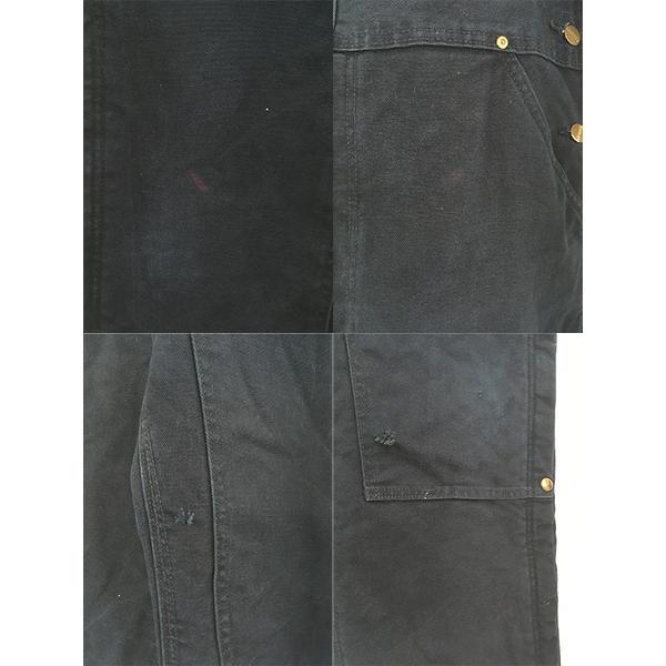 古着 10s Carhartt 防寒 パデット ブラック ダック Wニー ワーク
