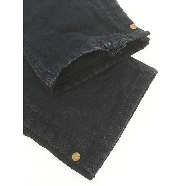 古着 10s Carhartt 防寒 パデット ブラック ダック Wニー ワーク