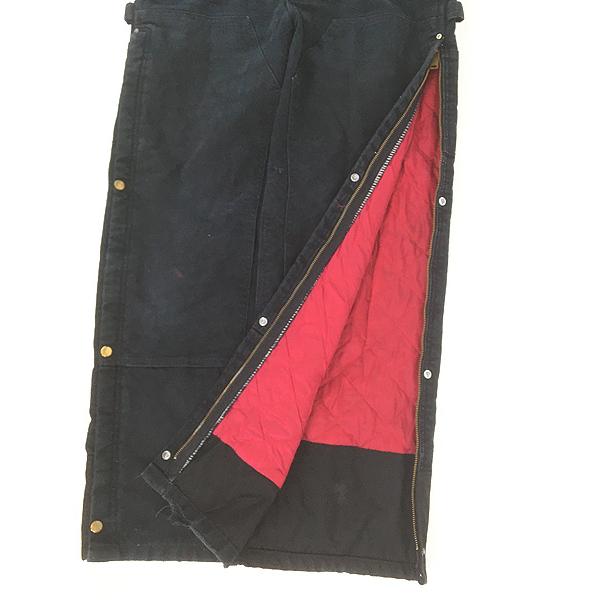 古着 10s Carhartt 防寒 パデット ブラック ダック Wニー ワーク