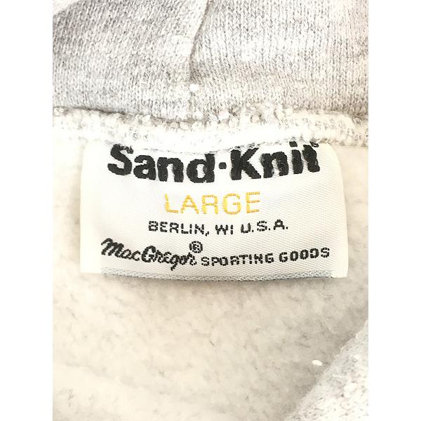 古着 90s USA製 Sand Knit 「WPI」 カレッジ リバース タイプ ヘビー