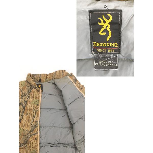 古着 80s BROWNING リアル ツリー カモ 迷彩 軽量 ナイロン シェル