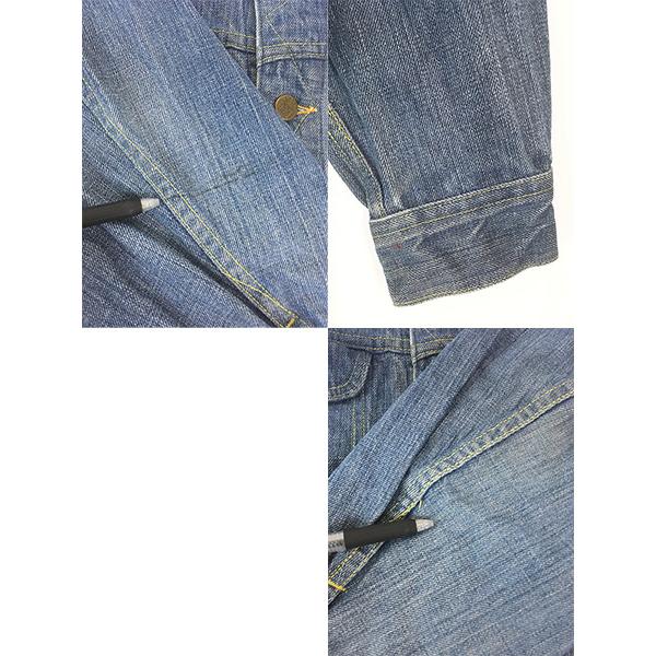70s 80s Lee コットンジャケット ヴィンテージ 古着 古着 70s USA製 Lee 81-LJ 100%コットン ブルー デニム ブランケット
