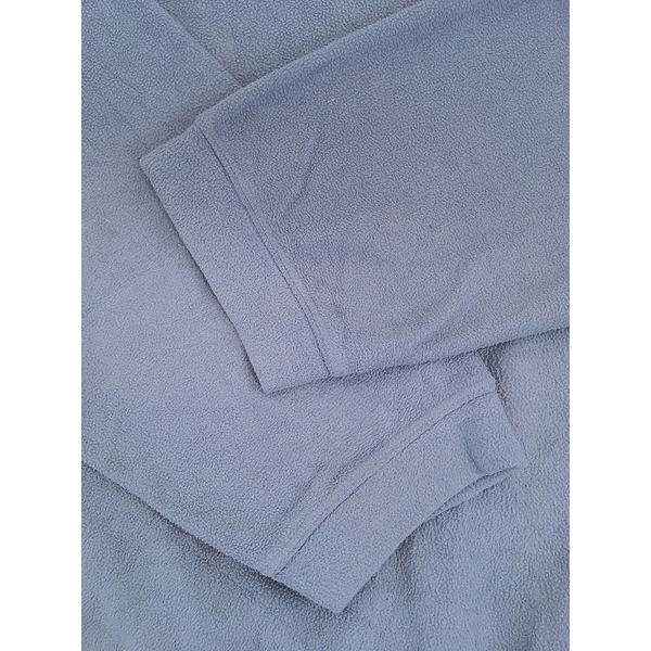 古着 90s USA製 Patagonia マイクロ フリース 長袖 Tシャツ ブルー