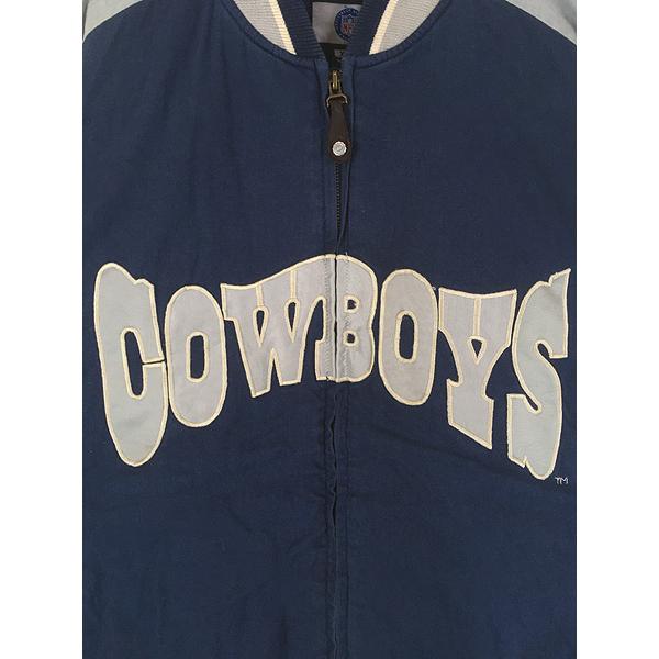 古着 NFL Dallas Cowboys カウボーイズ コットン リネン パデット