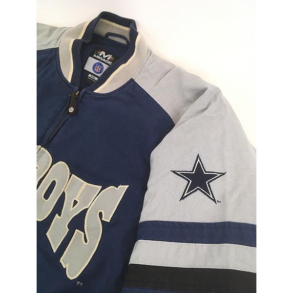 古着 NFL Dallas Cowboys カウボーイズ コットン リネン パデット