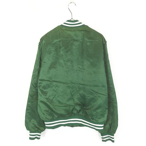 古着 80s USA製 NBA Boston Celtics セルティックス光沢 サテン
