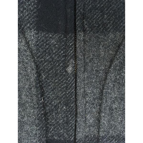 古着 90s USA製 WoolRich ボア フリース ライナー ブラック × グレー