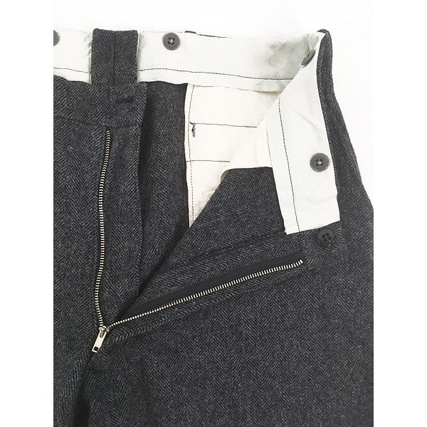 古着 50s WoolRich ヘリンボーン織 防寒 メルトン ウール ハンティング