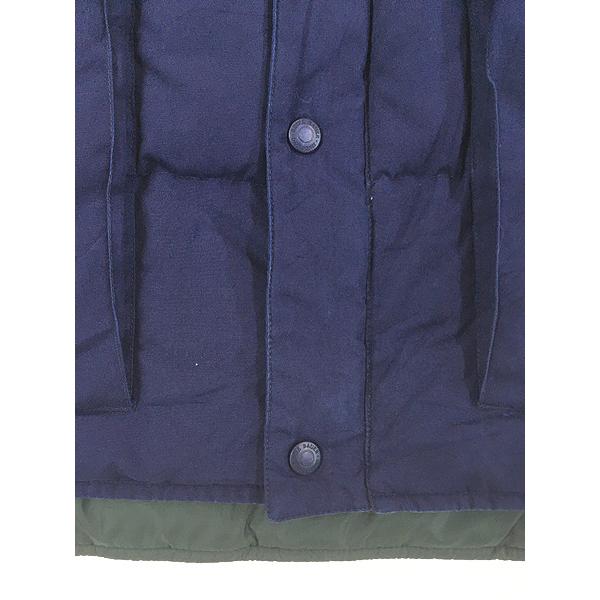 古着 80s Eddie Bauer コットンクロス シェル グース ダウン ベスト