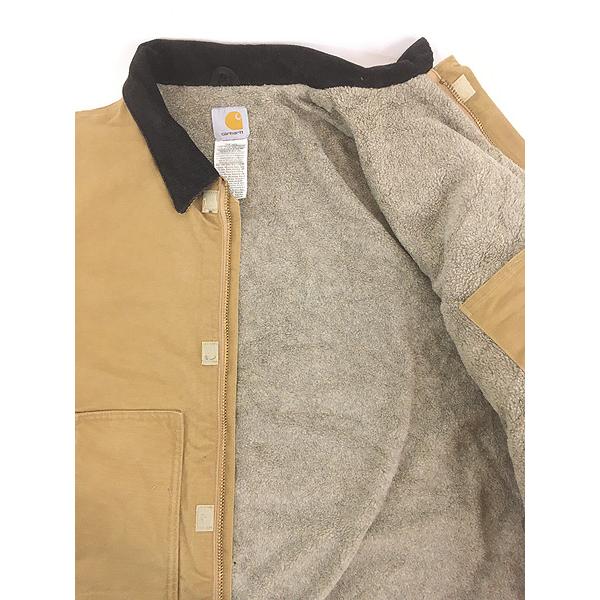 古着 00s Carhartt 裏ボア CML キャメル ダック トラディショナル