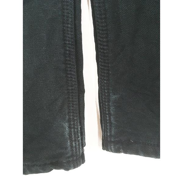 古着 10s Carhartt 裏地 チェック BLK ブラック ダック ペインター