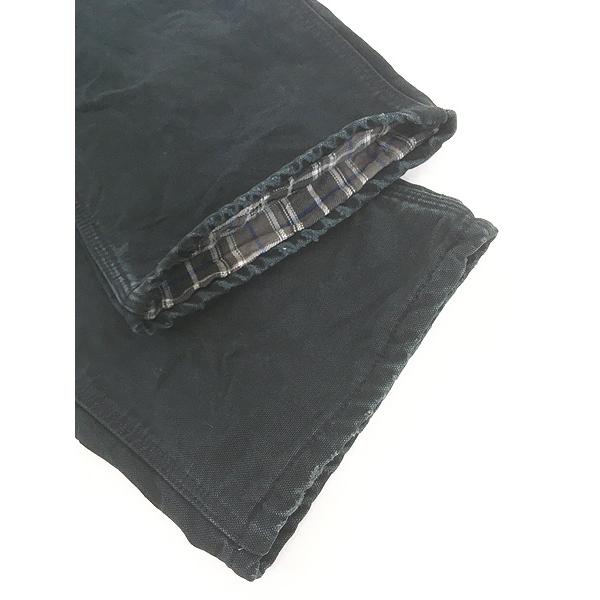 古着 10s Carhartt 裏地 チェック BLK ブラック ダック ペインター
