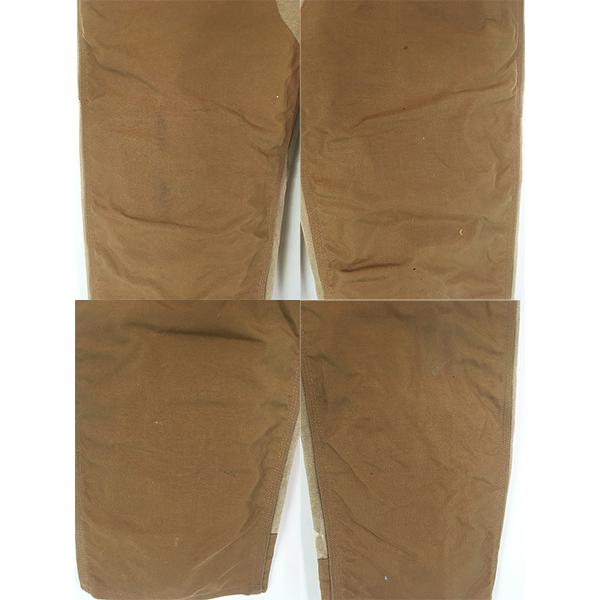 古着 00s Carhartt BRN フェード ブラウン ダック ナイロン Wニー