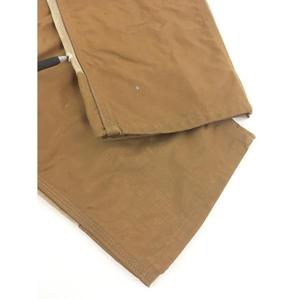 古着 00s Carhartt BRN フェード ブラウン ダック ナイロン Wニー