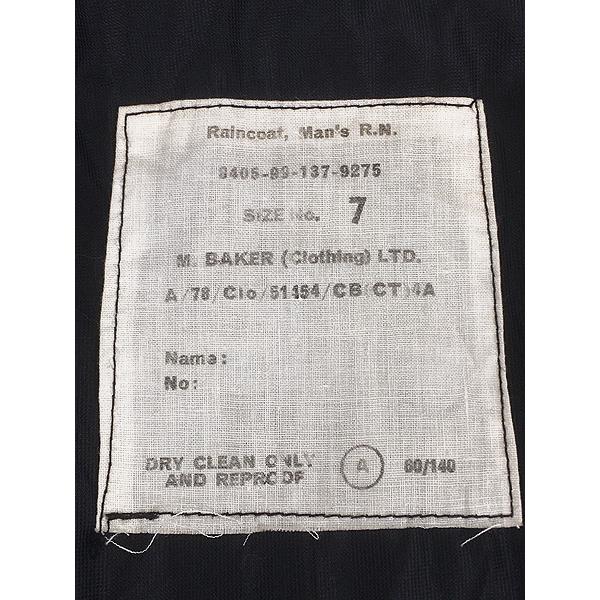 古着 60s イギリス軍 RN Royal Navy ミリタリー ウール ギャバジン