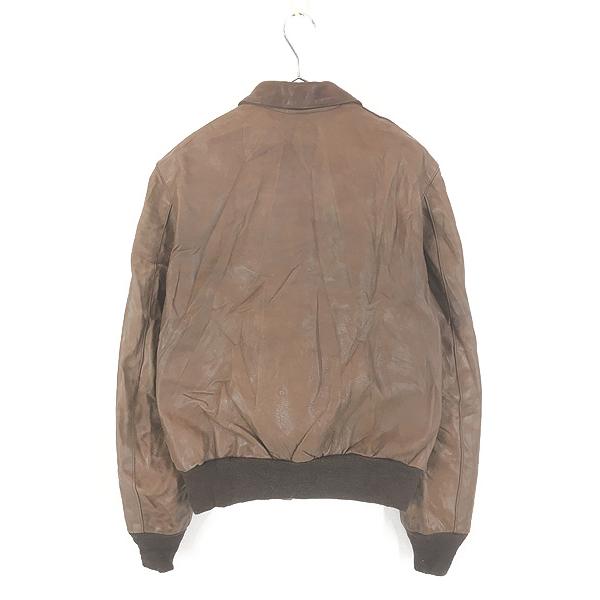 古着 80s USA製 米軍 Wills&Geiger Type A-2 本革 ホースハイド レザー