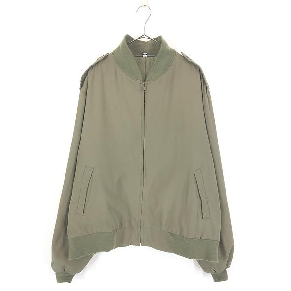 古着 80s BLAUER MFG. Co 「USMC PEWTER 2246」 ミリタリー ライト ウール ギャバジン ジャケット 52L 古着 80s BLAUER MFG. Co 「USMC PEWTER 2246」 ミリタリー ライト