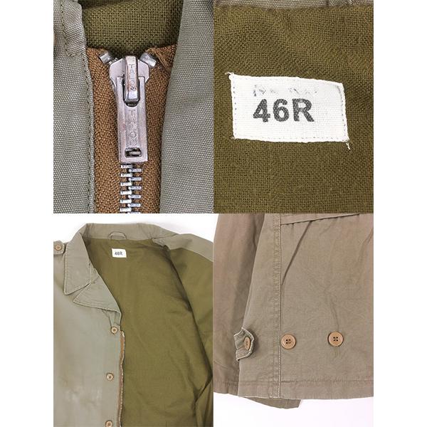 古着 米軍 US ARMY タイプ WW2 M-41 M-1941 チンスト 開襟 ミリタリー 