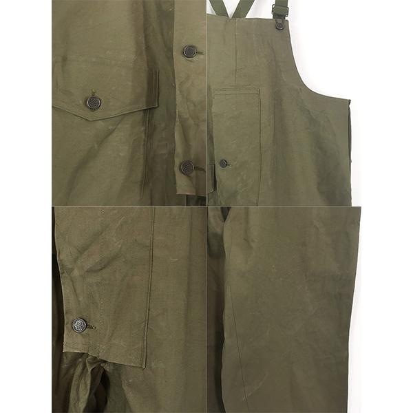 古着 40-50s 米軍 USN 13スターボタン ミリタリー N-2 デッキ レイン