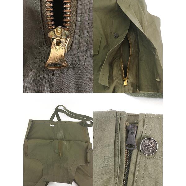 希少 40s ミリタリー デッキパンツ レインオーバーオール vintage古着 希少 40s ミリタリー デッキパンツ レインオーバーオール vintage古着