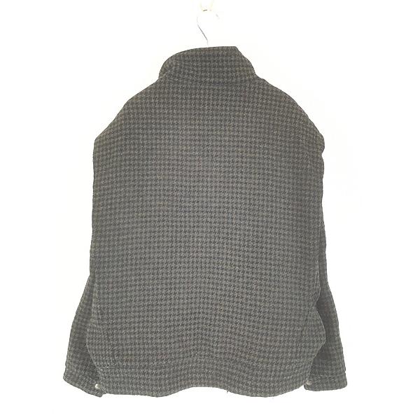 古着 80s USA製 WoolRich 裏地 パイル ボア 千鳥格子 チェック