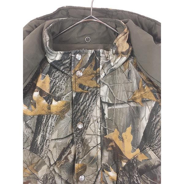 古着 90-00s WoolRich リアルツリー カモ 迷彩 × 無地 プレーン