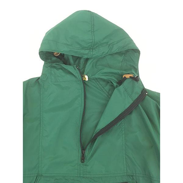 古着 80s USA製 LL Bean プルオーバー ナイロン アノラック パーカー