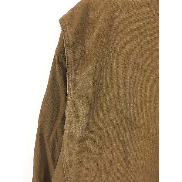 古着 80s USA製 LL Bean 襟 コーデュロイ 裏地 パイル ボア ブラウン