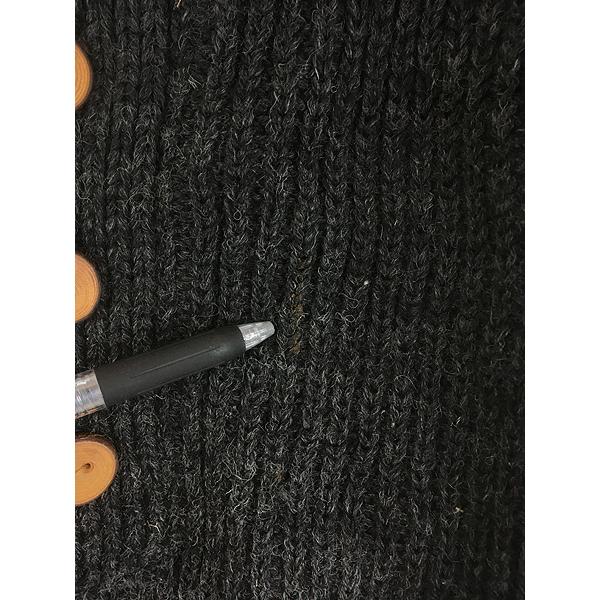 古着 Canada製 Northern Watters Knitwear ハーフボタン ヘビー ウール