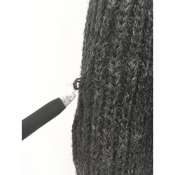古着 Canada製 Northern Watters Knitwear ハーフボタン ヘビー ウール
