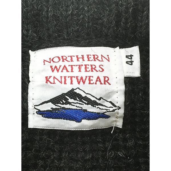 NORTHERN WATTERS KNITWEAR ニット・セーター XS/S 【古着】【中古】 古着 Canada製 Northern Watters Knitwear ハーフボタン ヘビー ウール