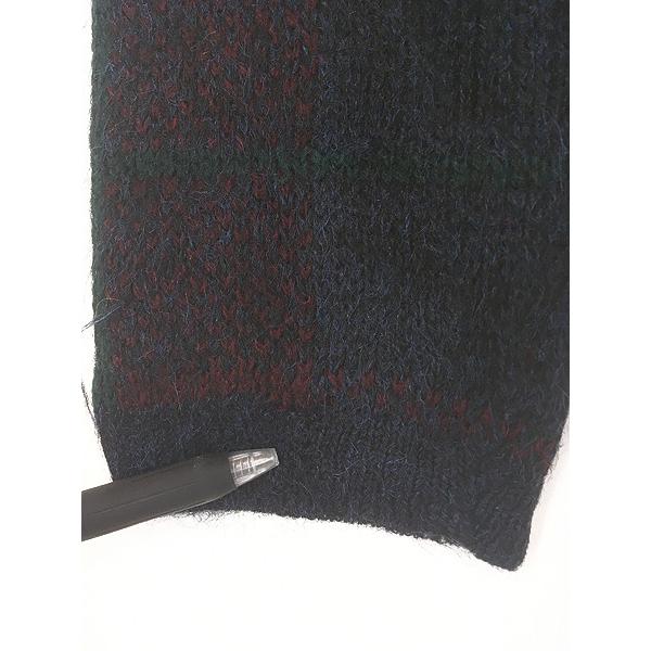 古着 60s Forum Sportswear チェック シャギー アクリル モヘア ウール