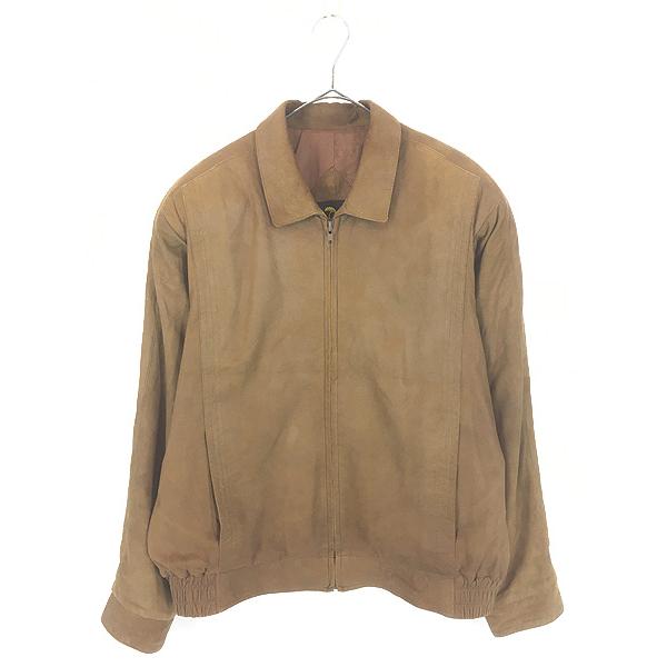 古着 90s Neiman Marcus 本革 ヌバック スエード レザー デザイン
