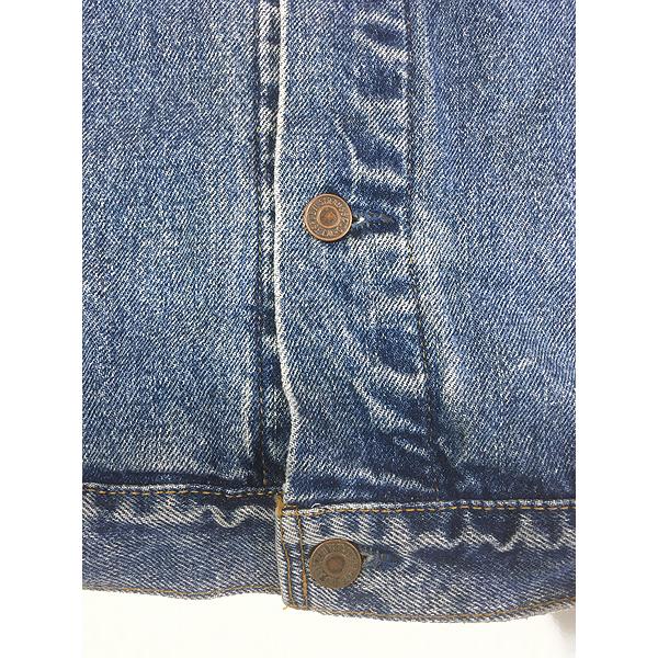 古着 90s Canada製 Levi's 75525-4819 ビッグシルエット ブルー デニム