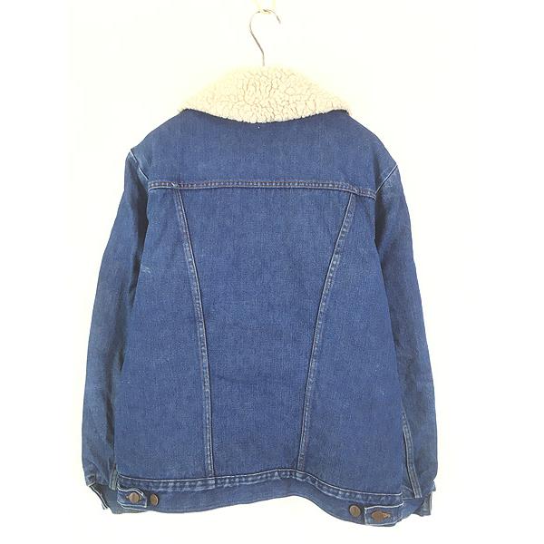 古着 70s USA製 Maverick 「Ranch Coat」 ブルー デニム ボア ランチ