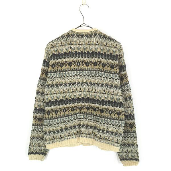古着 60s USA製 Jantzen フェアアイル ボーダー シャギー モヘア