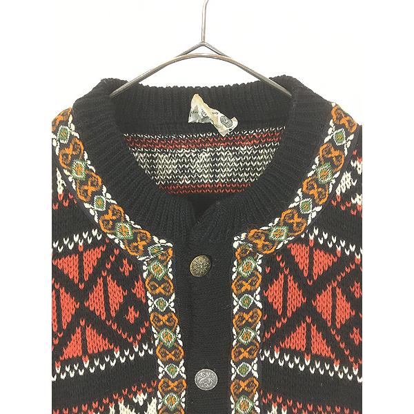 古着 60-70s Gann Sporty フラワー チロリアン ノルディック