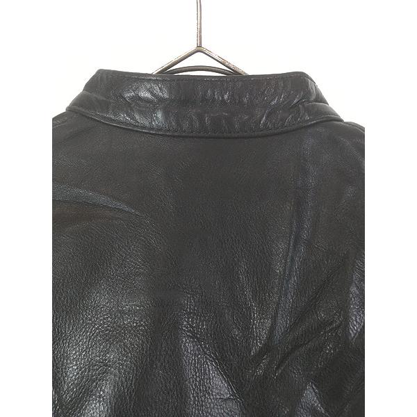 古着 00s USA製 Vanson 「COMT」 コメット 本革 カウハイド レザー