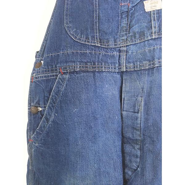 古着 70s USA製 BIG MAC Square Bak 100%コットン インディゴ デニム