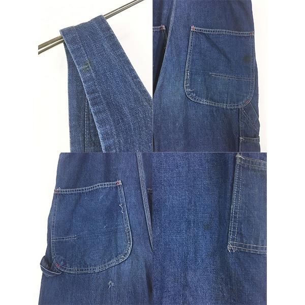 古着 70s USA製 BIG MAC Square Bak 100%コットン インディゴ デニム