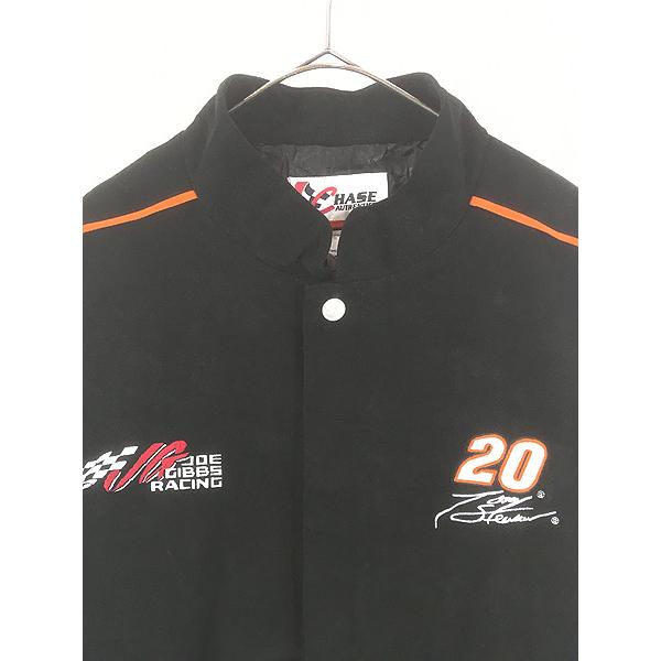 古着 CHASE No20 「Tony Stewart」 ファイヤー パターン コットン