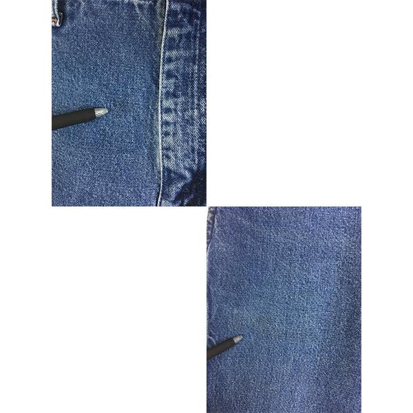 古着 90s USA製 Wrangler 13MWZGK ブルー デニム パンツ ジーンズ